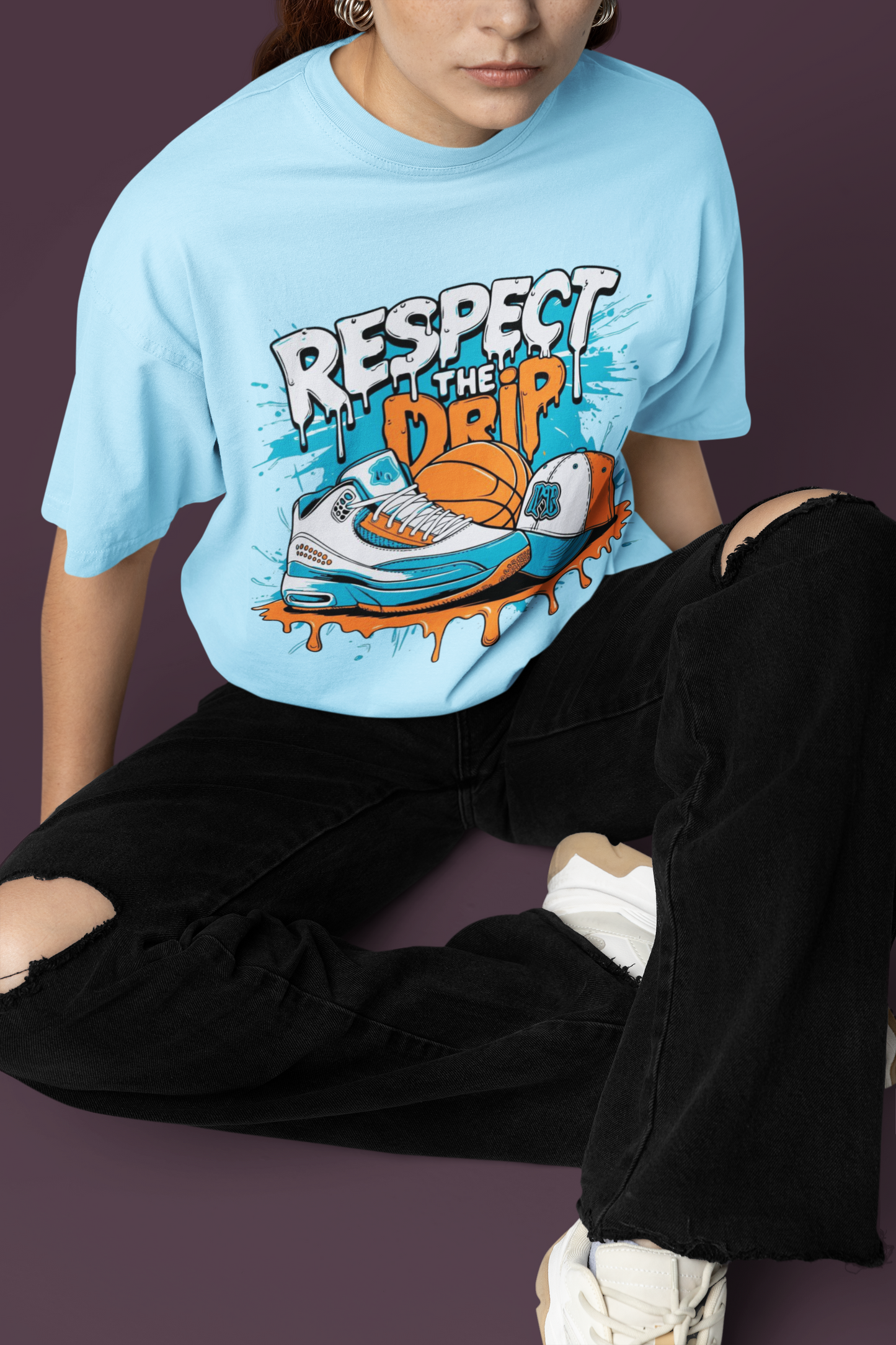 'Drip Oversize T