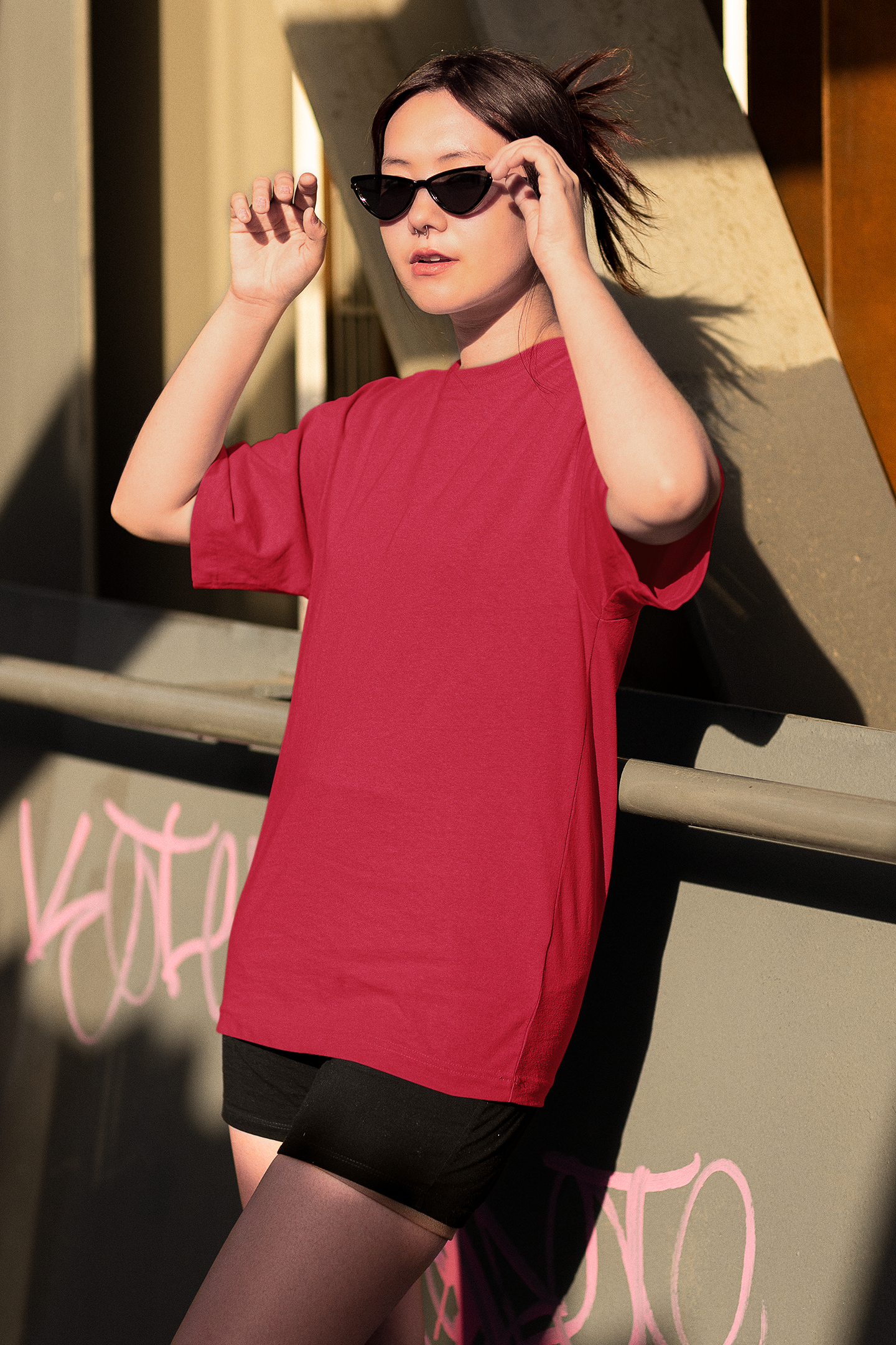 Red Oversize T