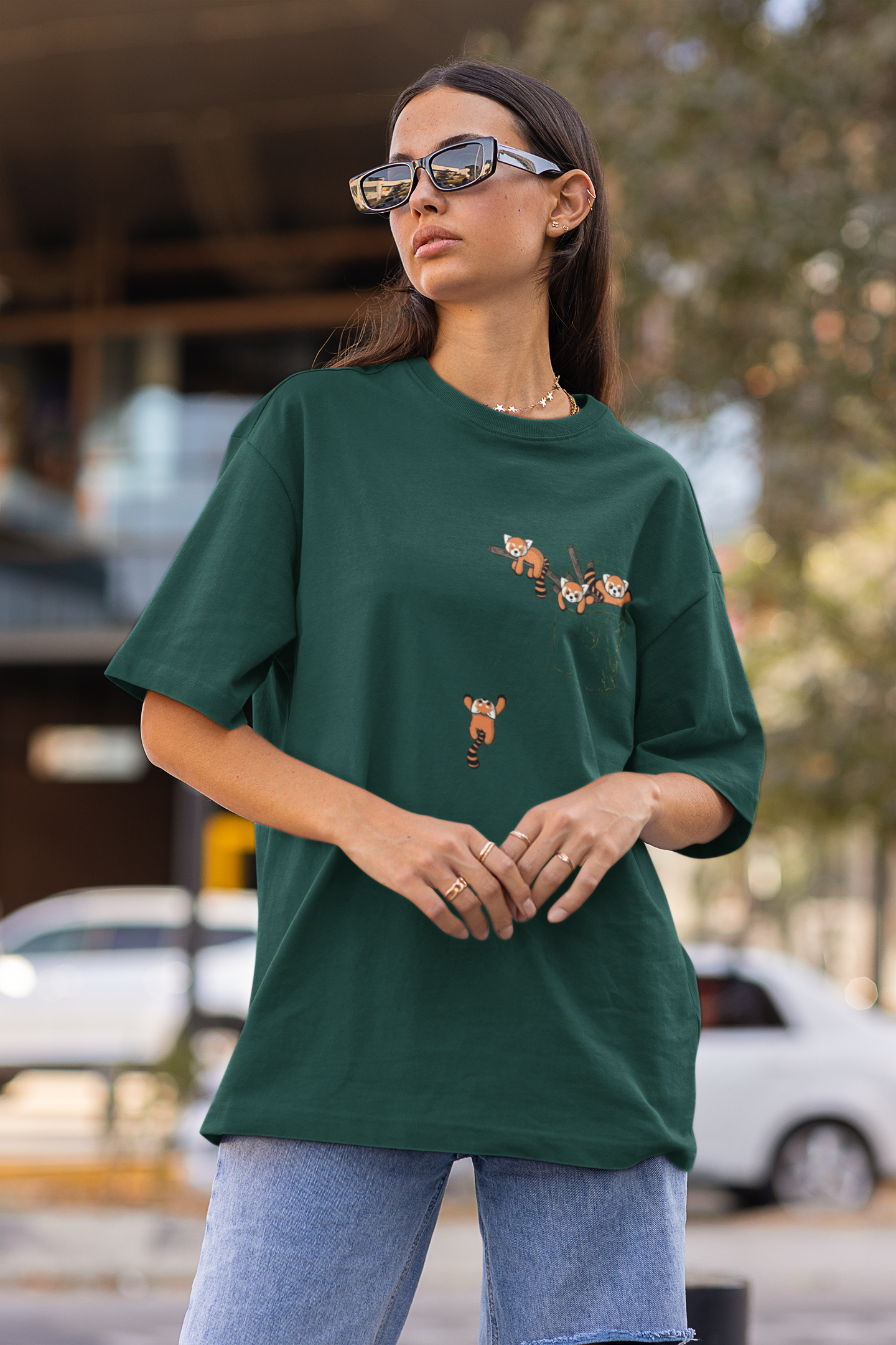 'Racoon Oversize T