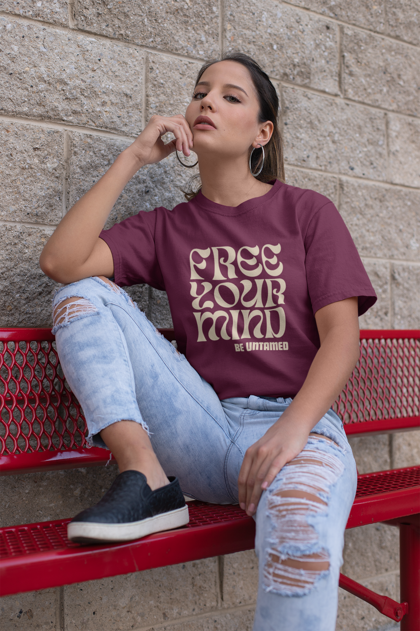 'Untamed' Oversize T