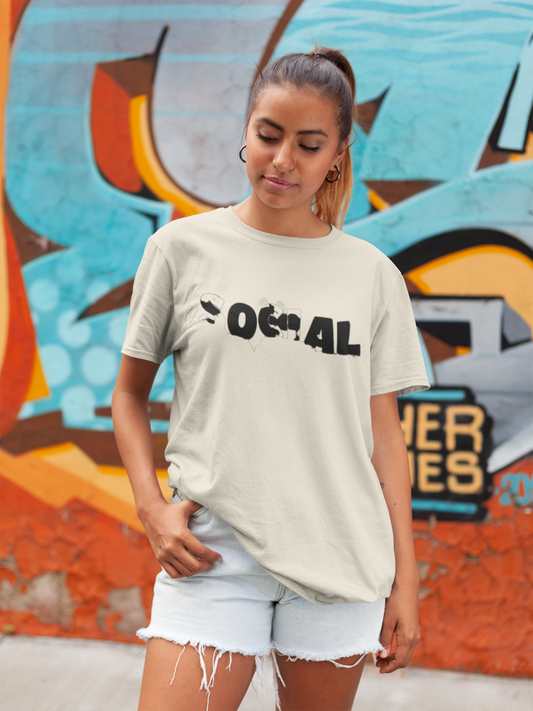 'Social' Oversize T