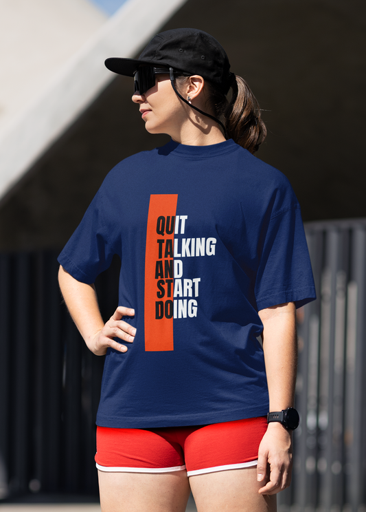 'Daily Gym' Oversize T