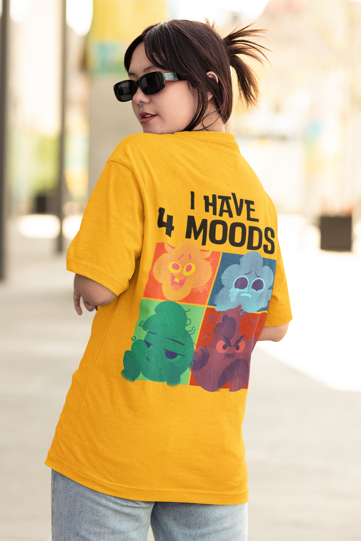 'Moods' Oversize T