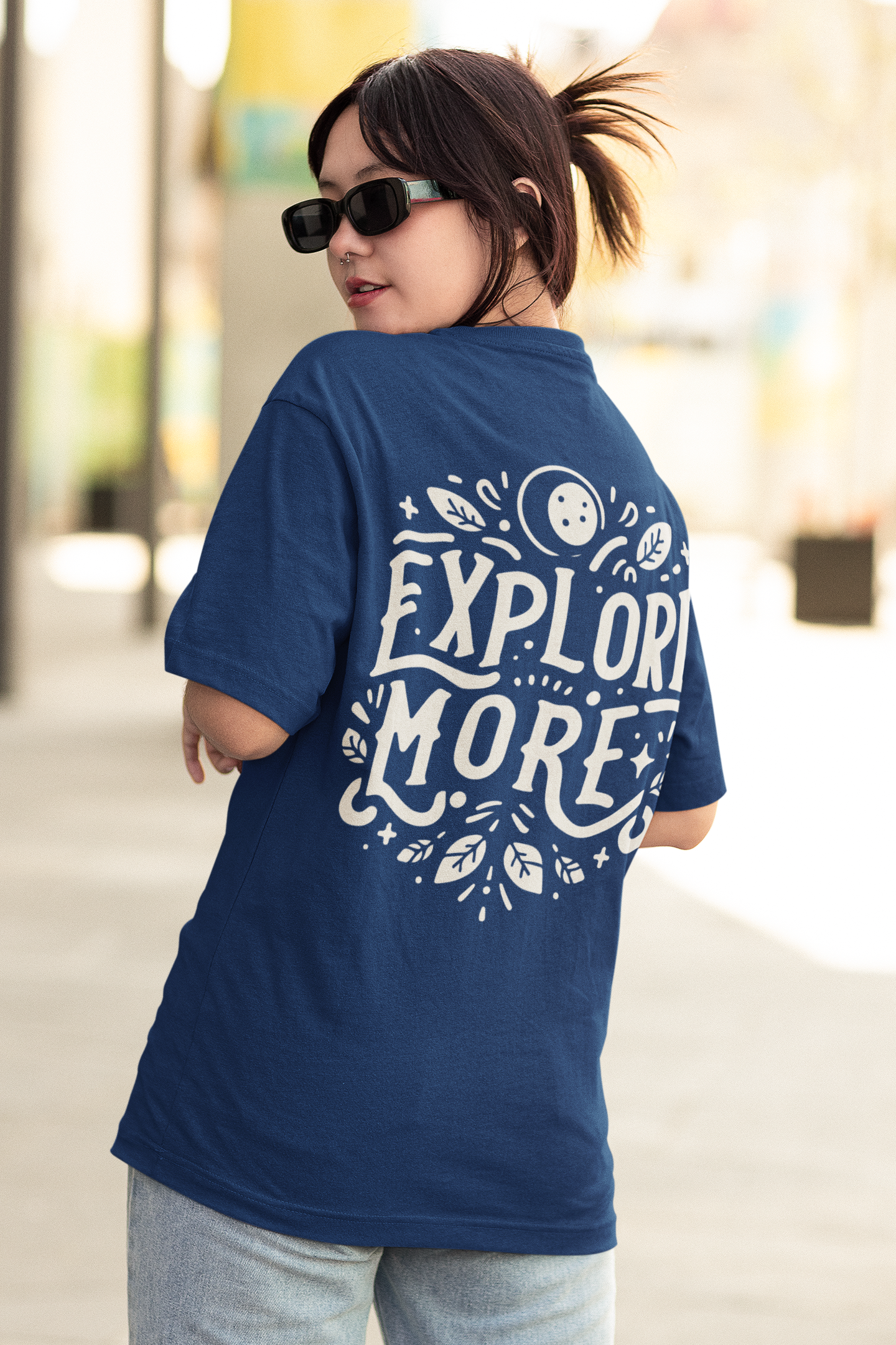 'Explore' Oversize T