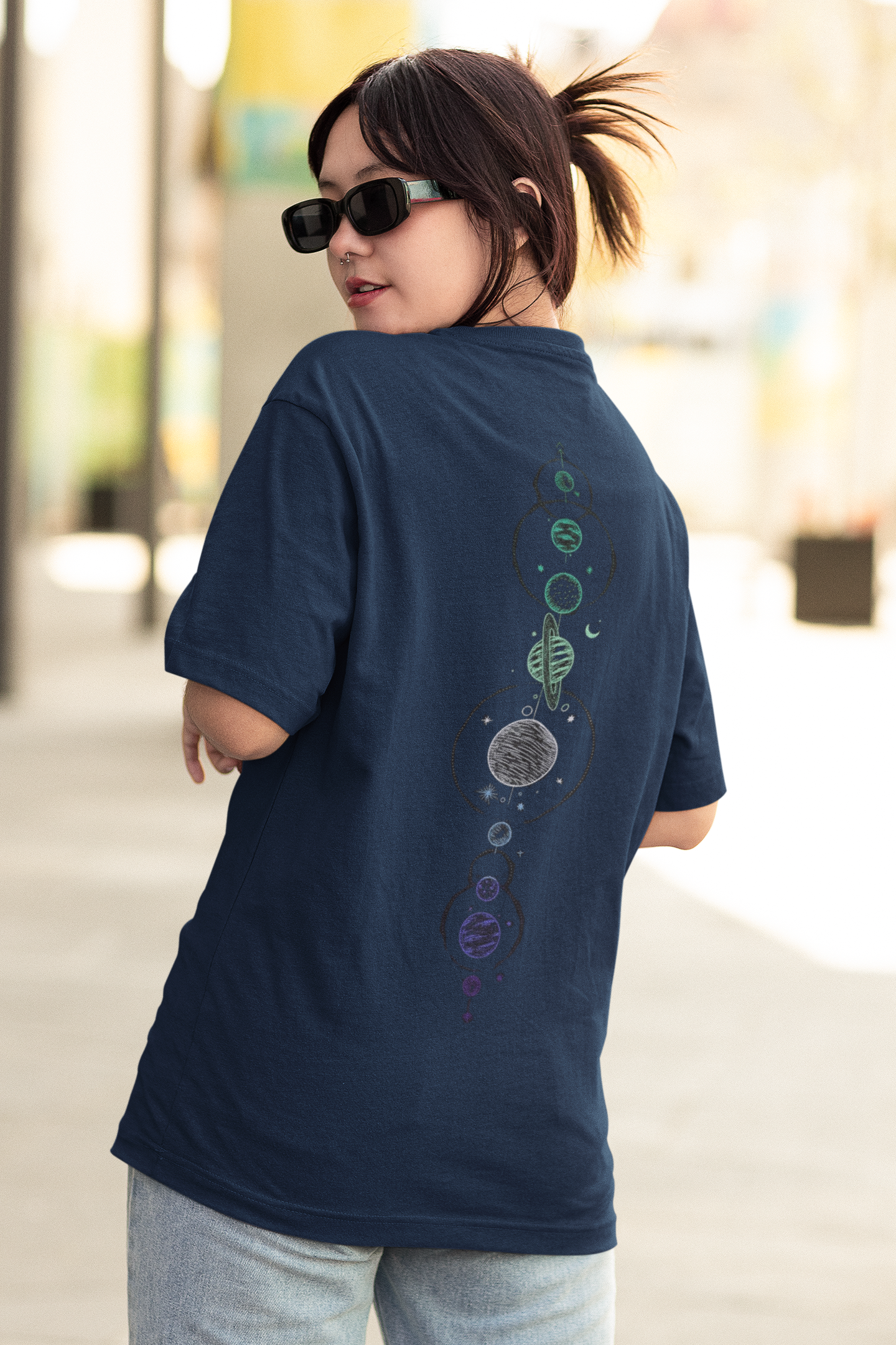 'Universe' Oversize T
