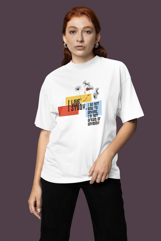 'Peace' Oversize T