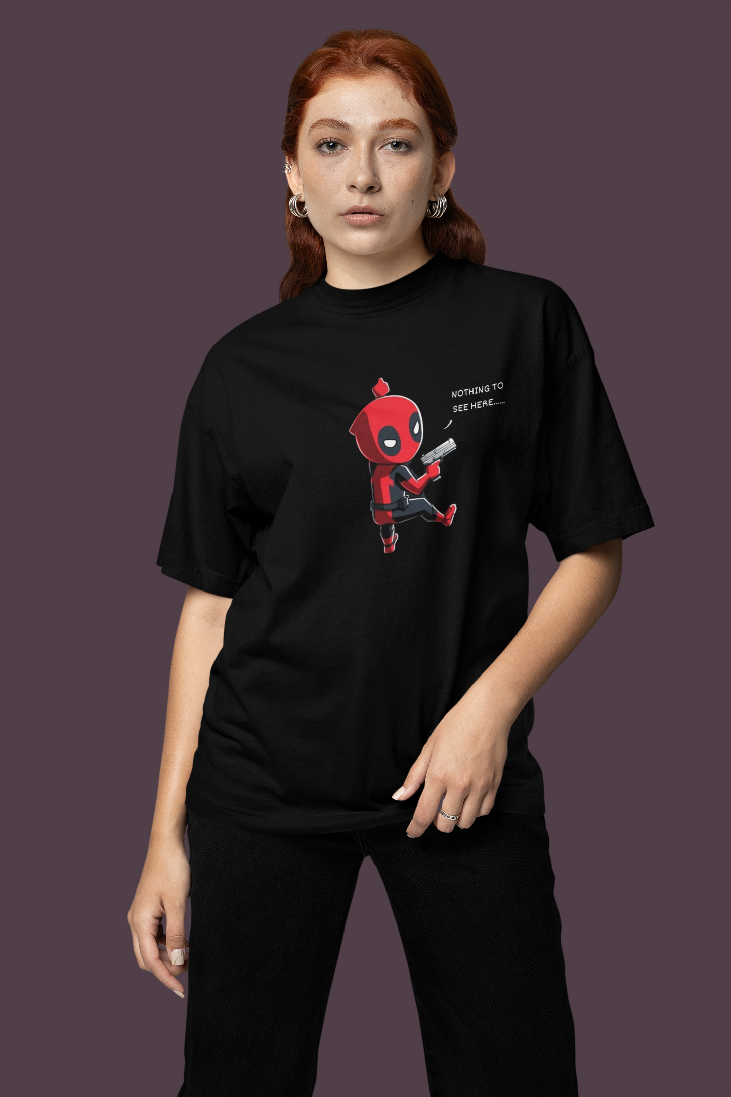 "Deadpool" Oversize T