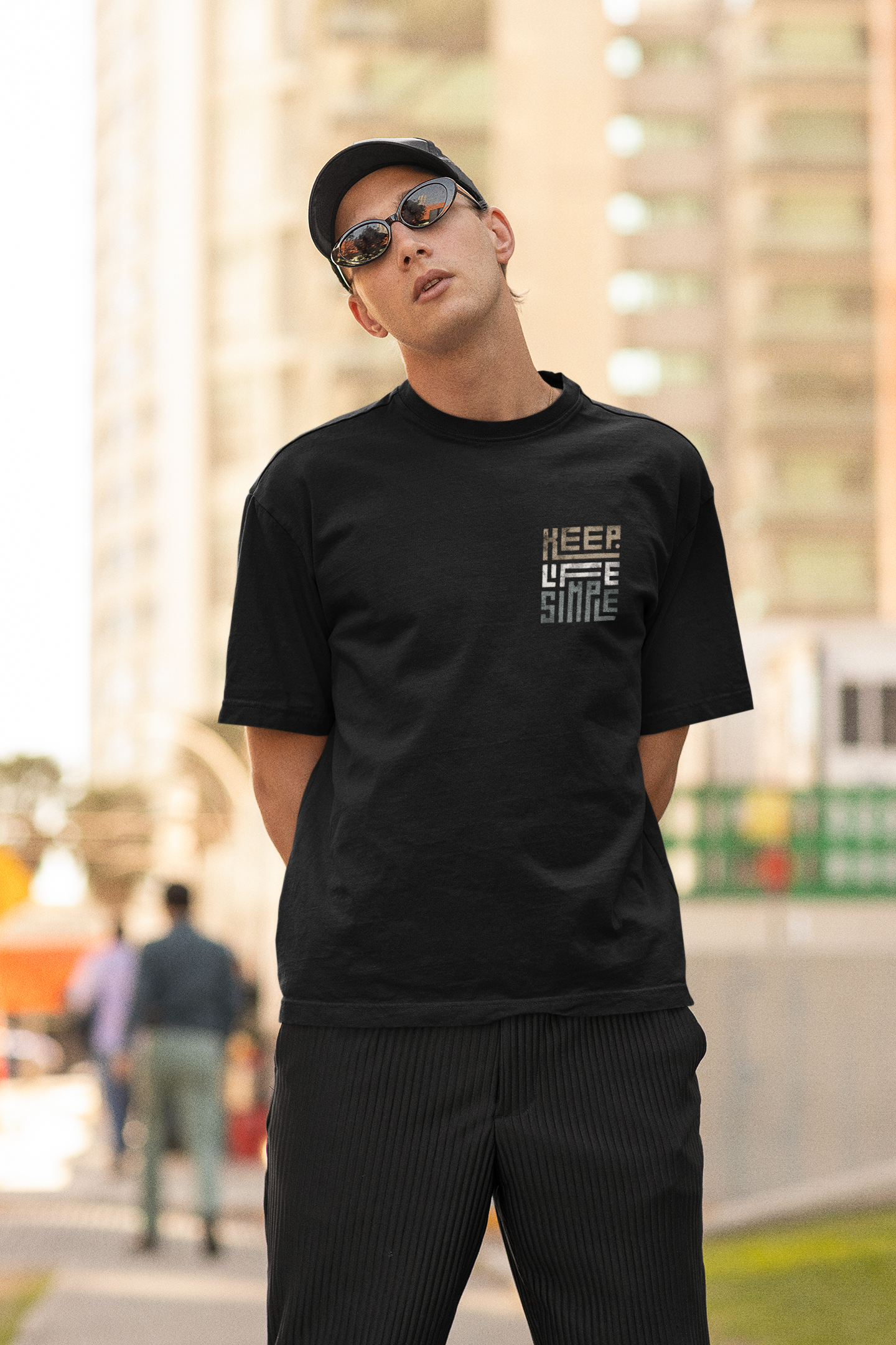 "Keep Life Simple" Oversize T