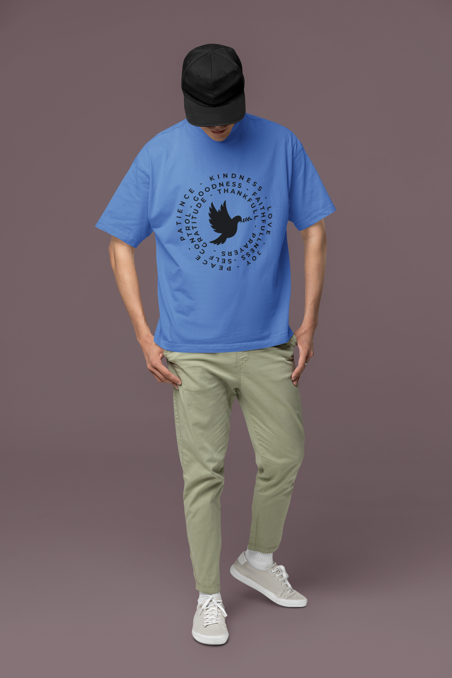 "Patience" Oversize T Gym Fit