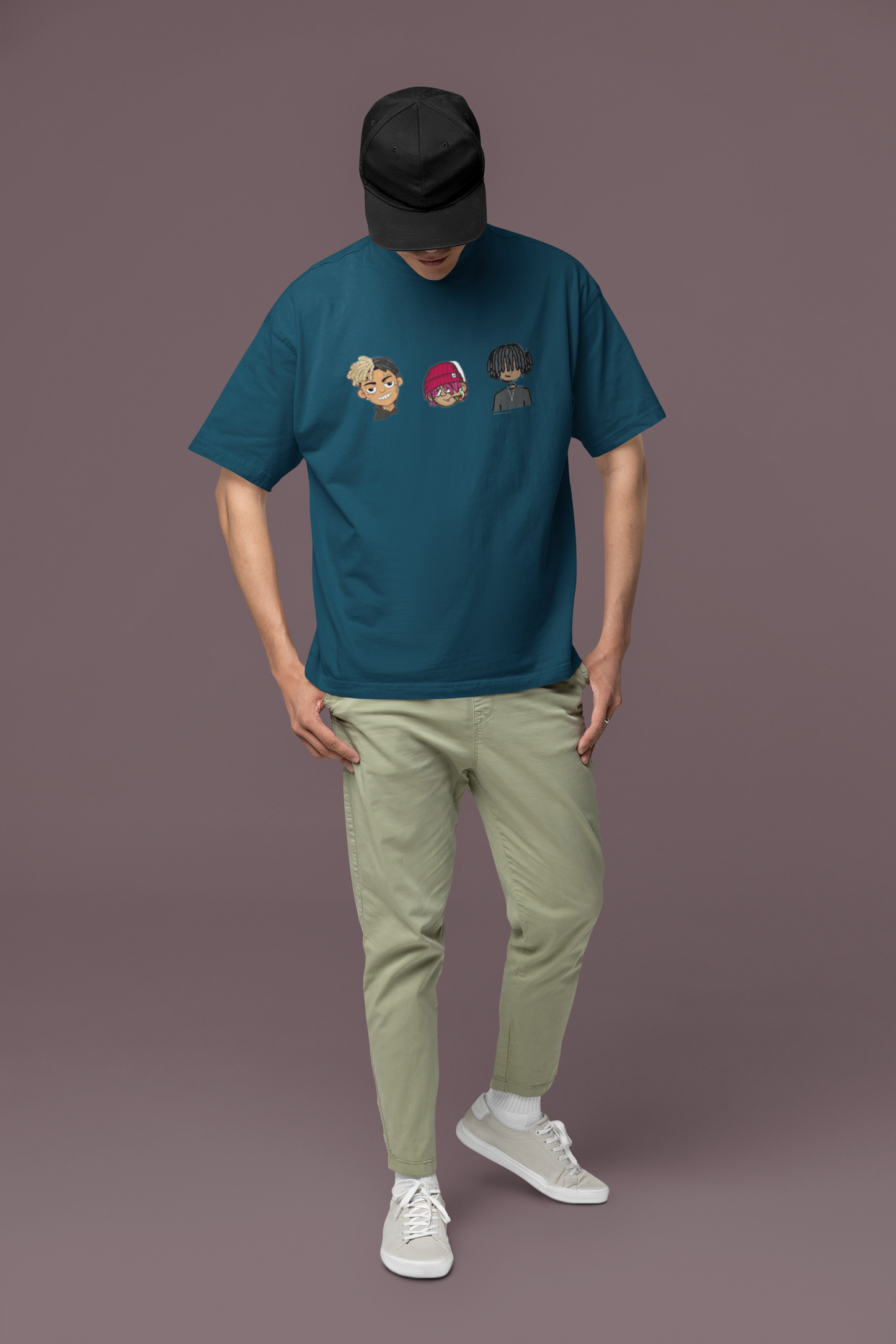 "Aqua" Oversize T