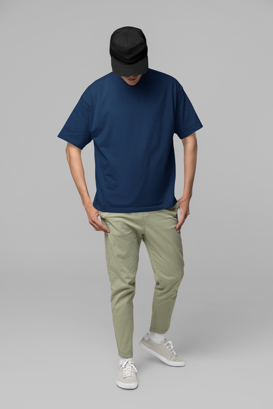 Navy Oversize T