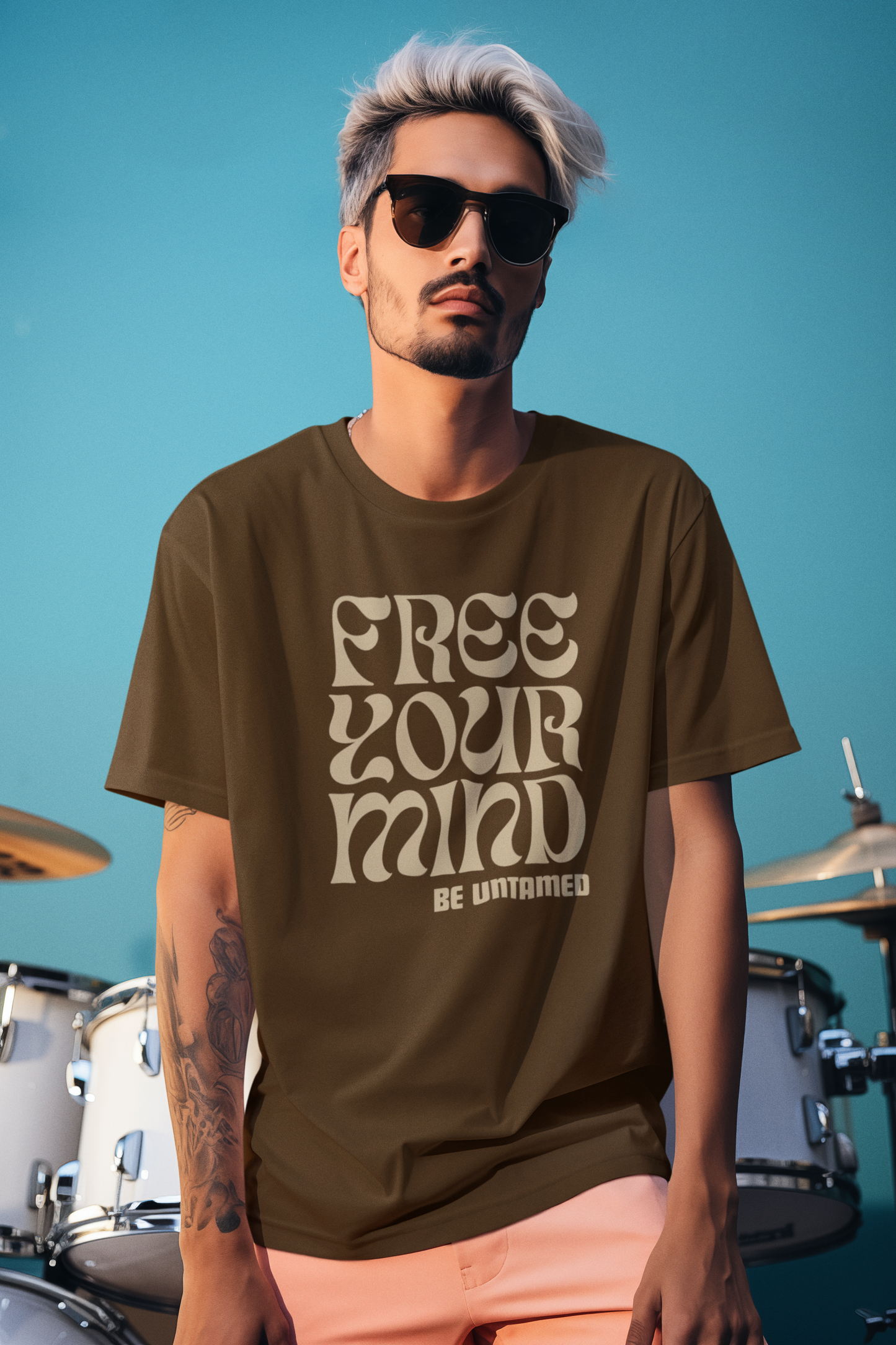 "Untamed" Oversize T Gym Fit