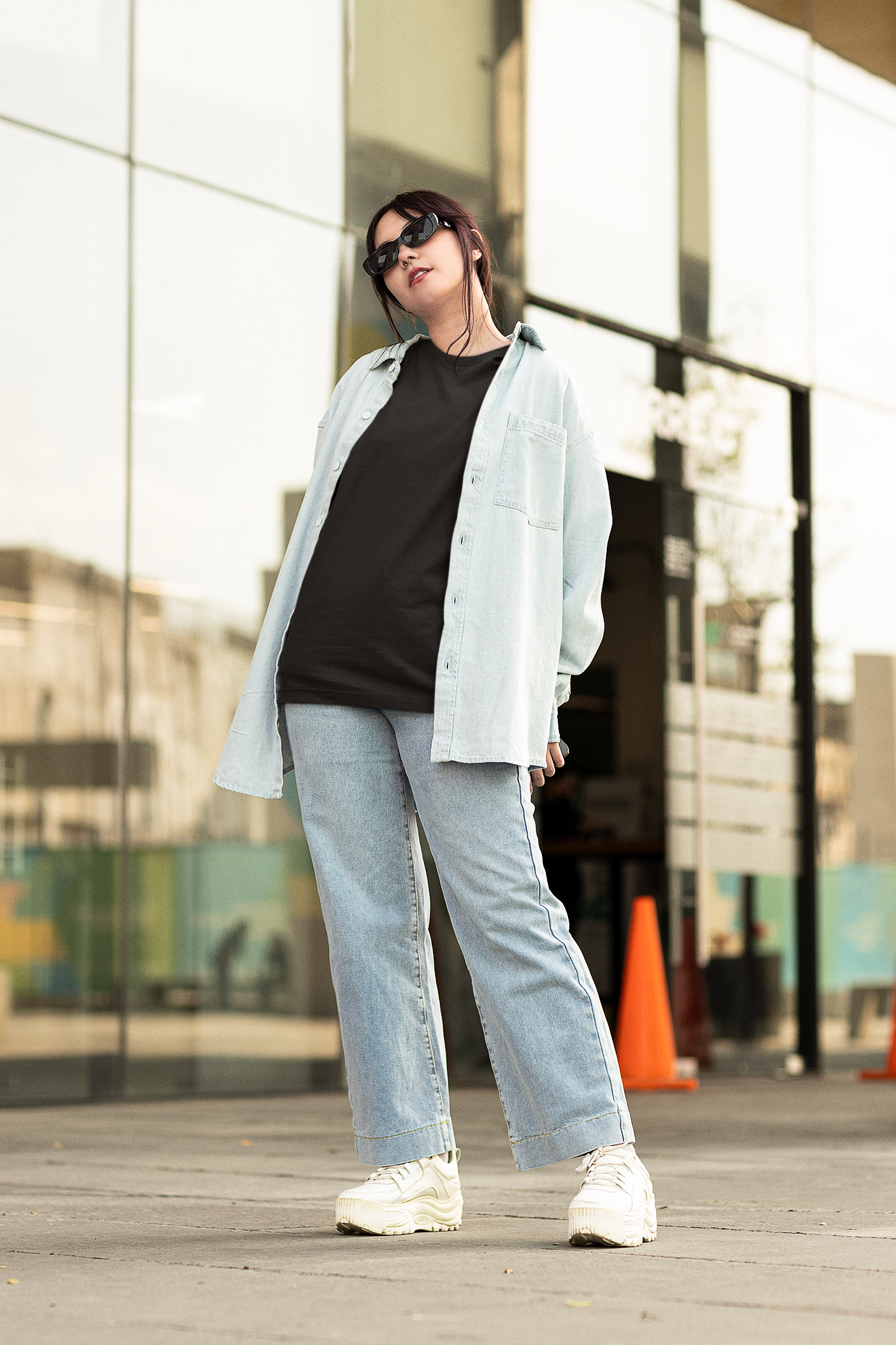 Black Oversize T