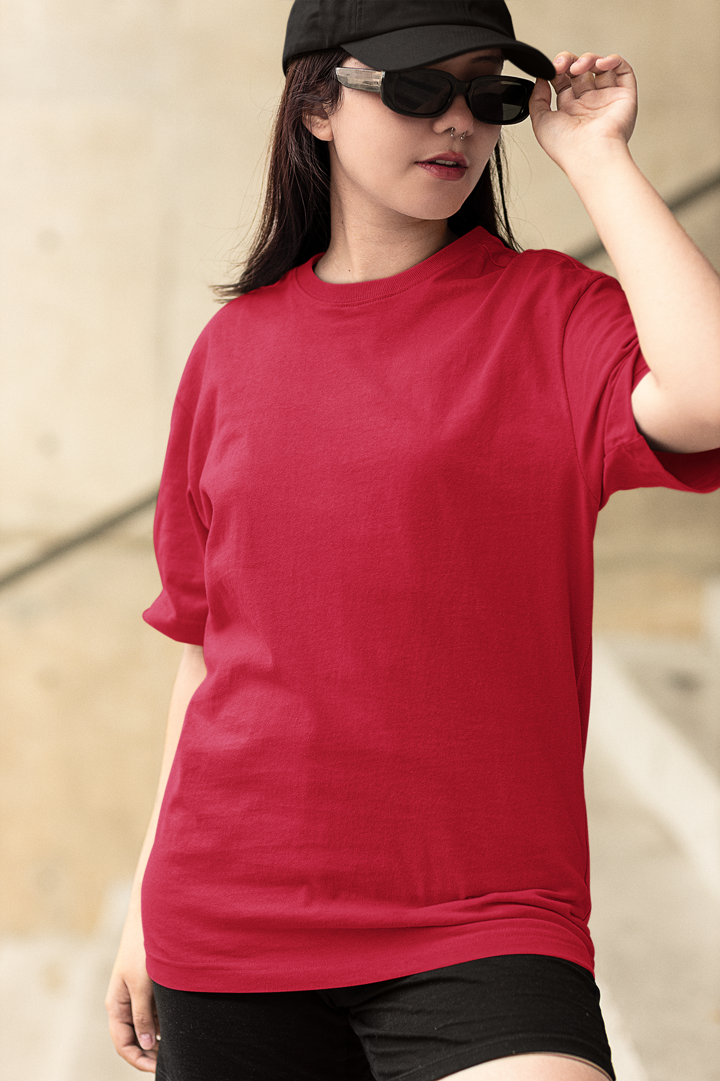 Red Oversize T