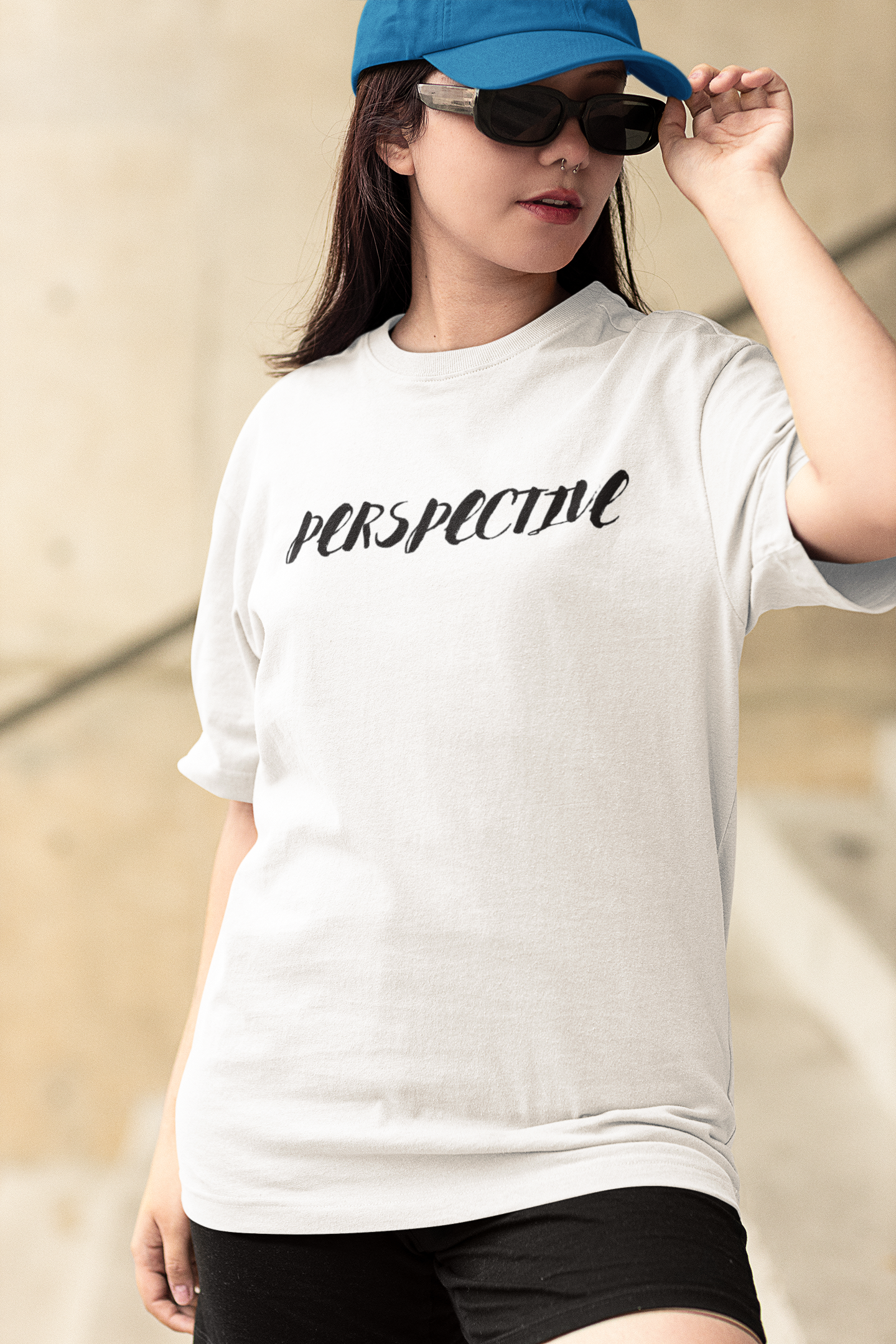 "Perspective" Oversize T