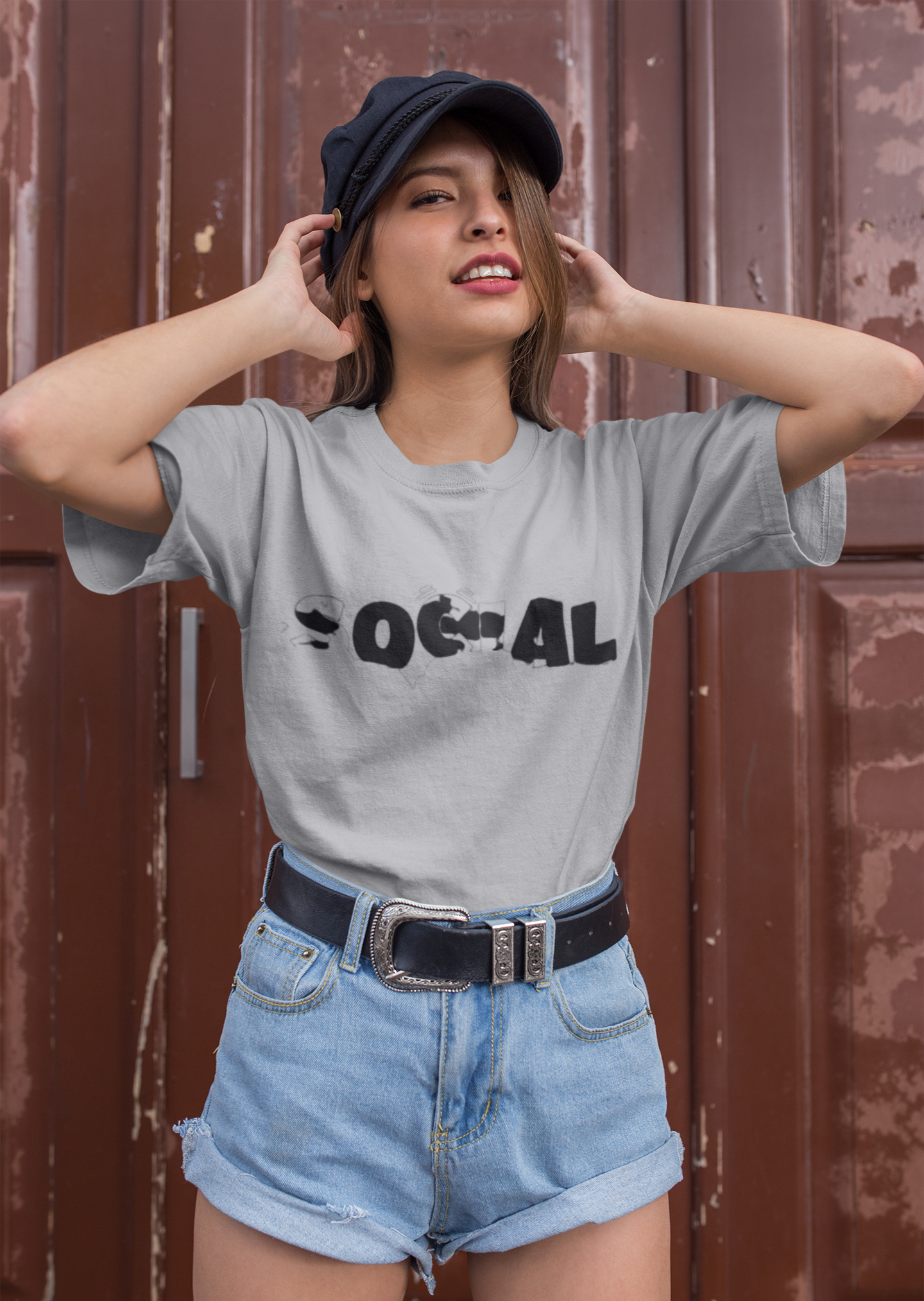 'Social' Oversize T