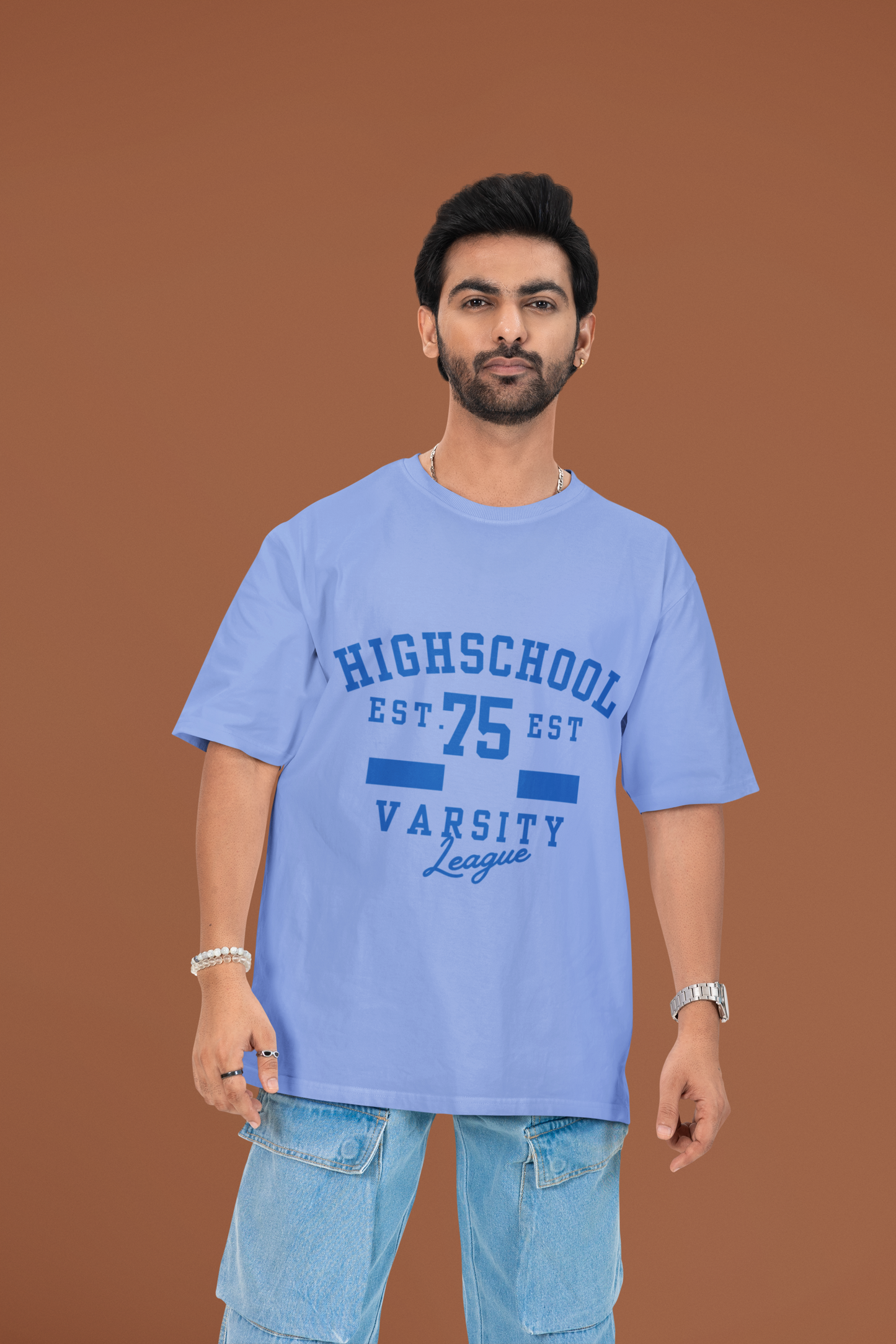 "Varsity" Oversize T Gym Fit