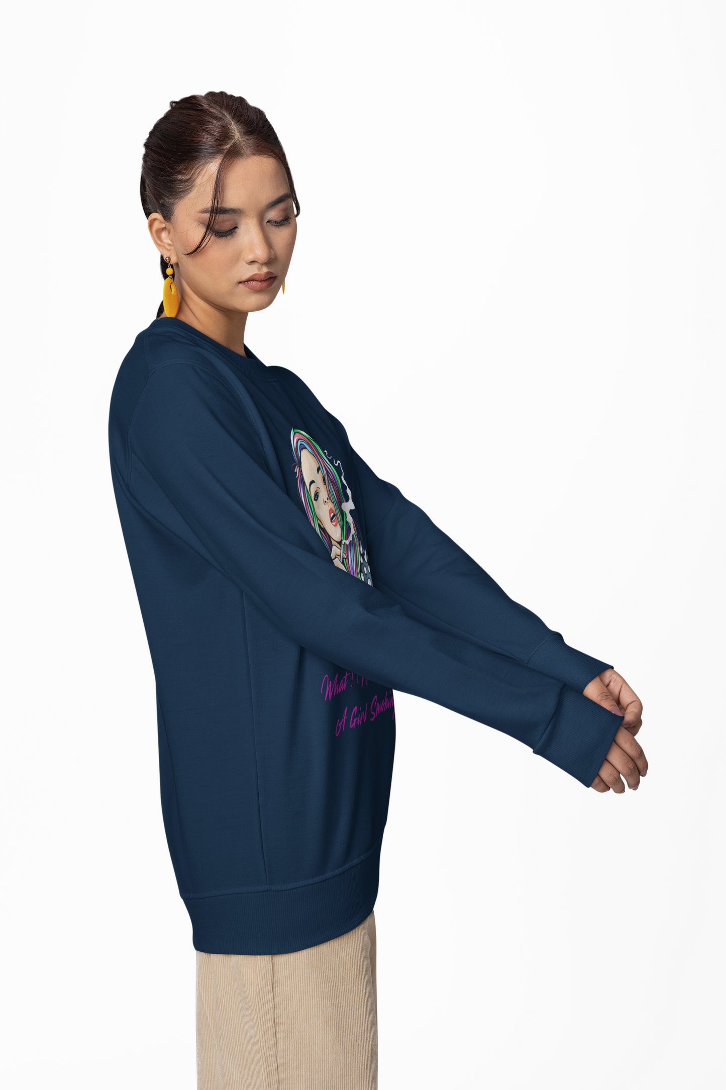 !Smoking Girl! Sweatshirt