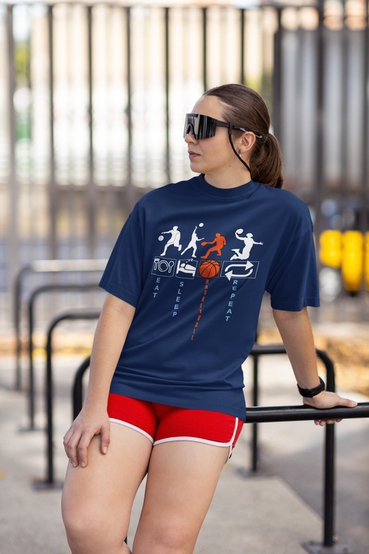 'Basketball' Oversize T