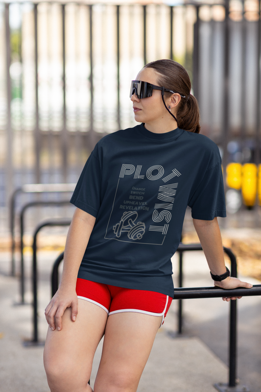 'Plot Twist' Oversize T