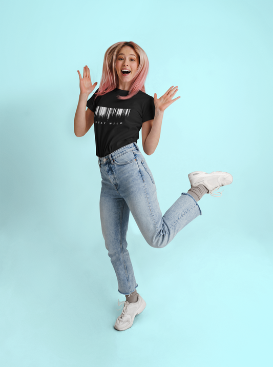 'Stay wild' T shirt