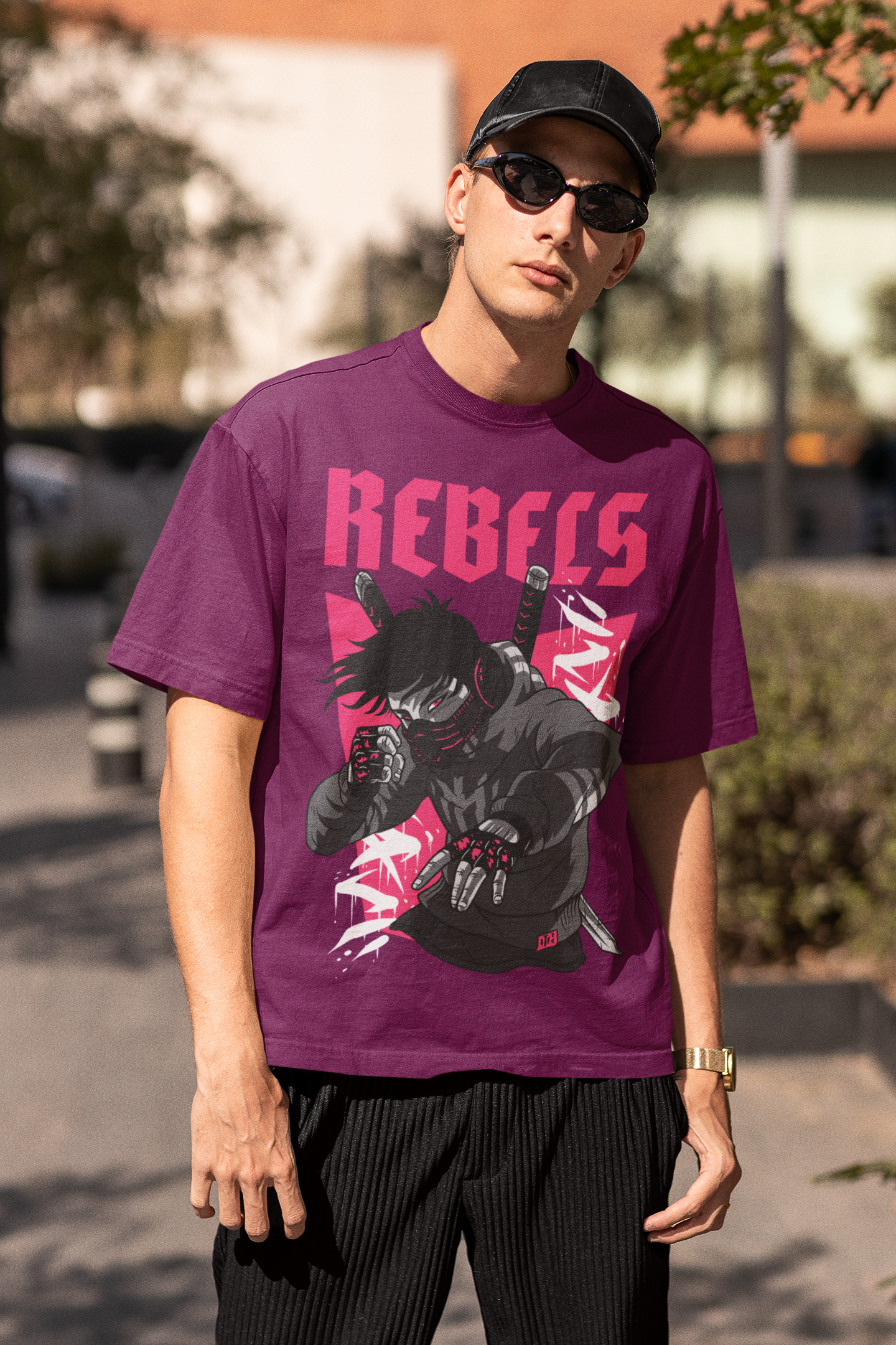 "Rebel" Oversize T Gym Fit