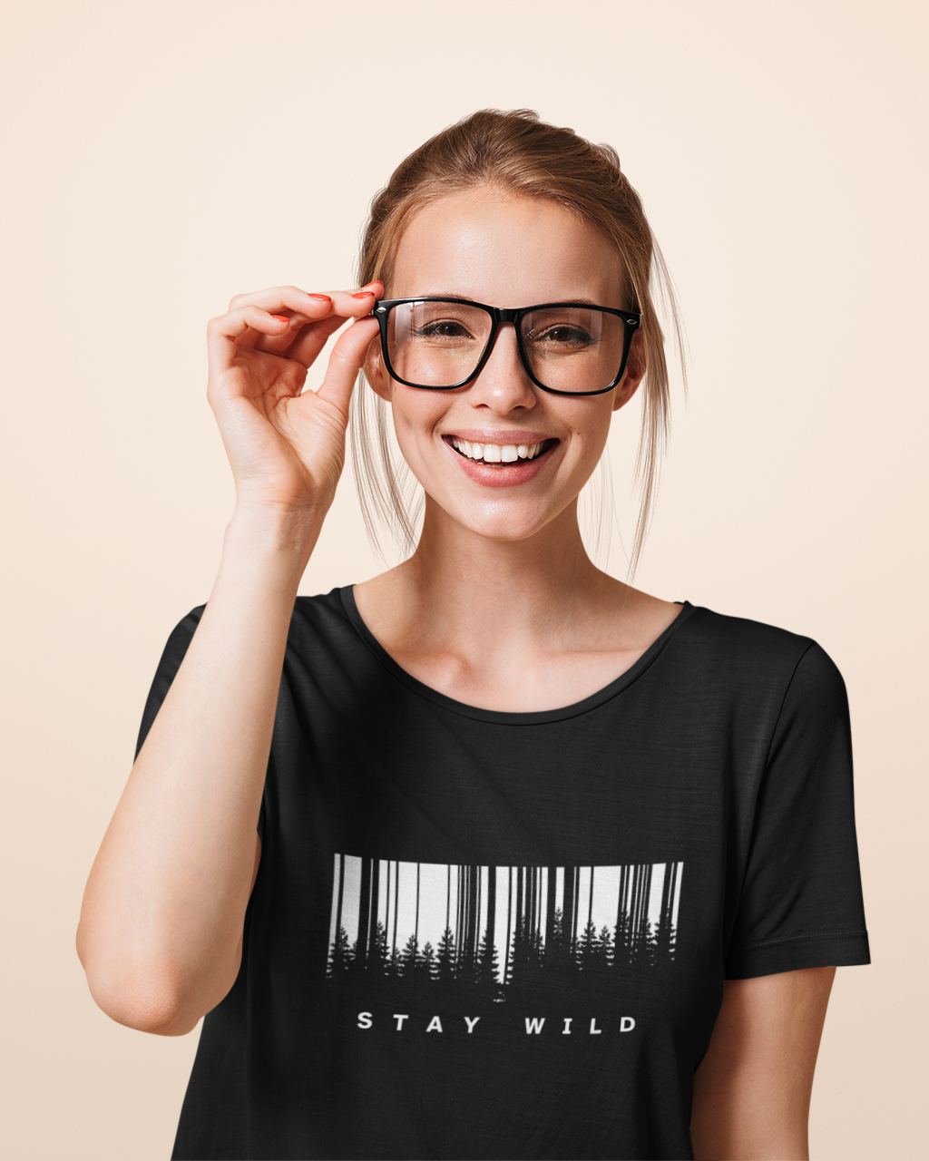 'Stay wild' T shirt