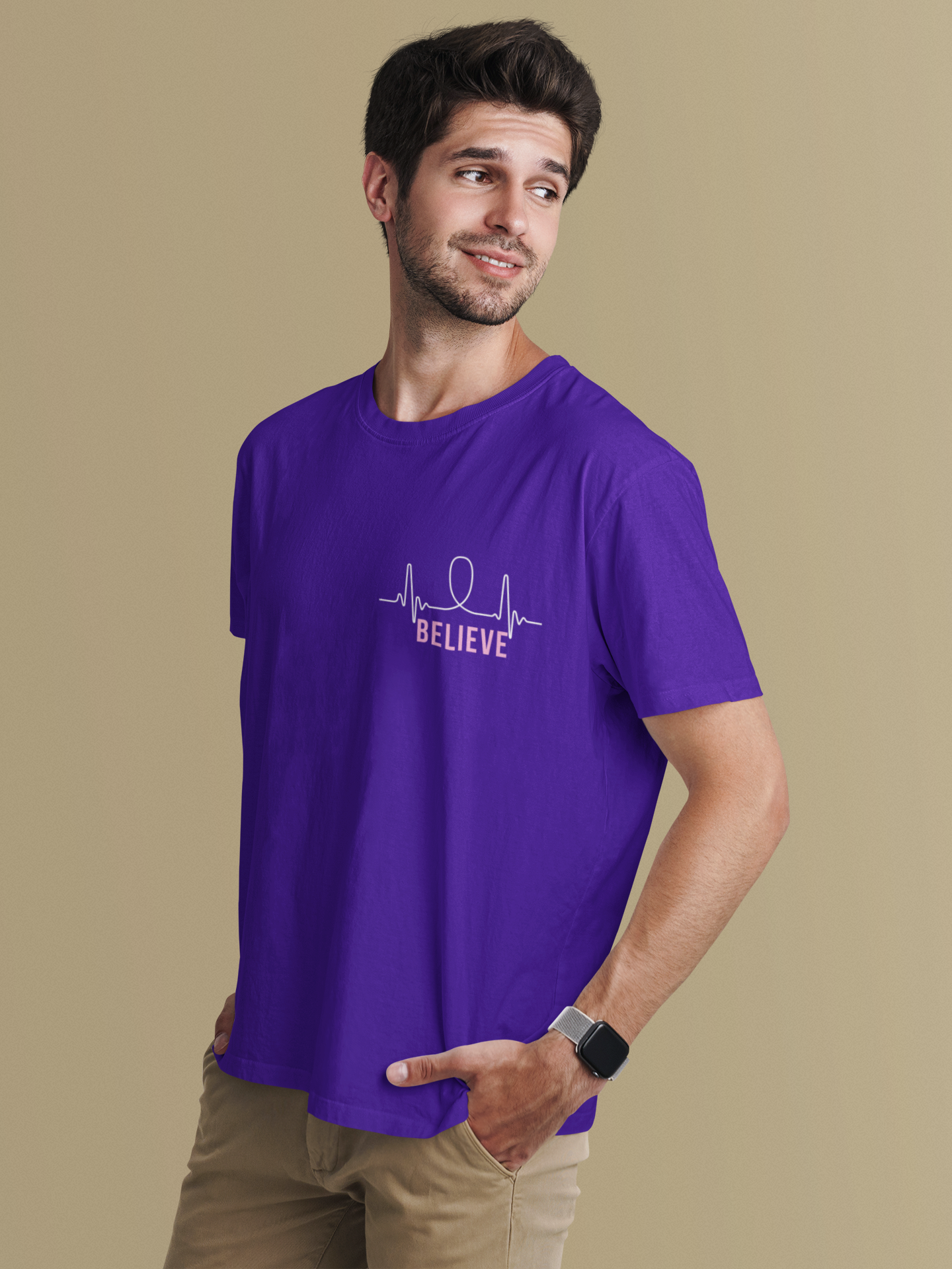 "Believe" Oversize T