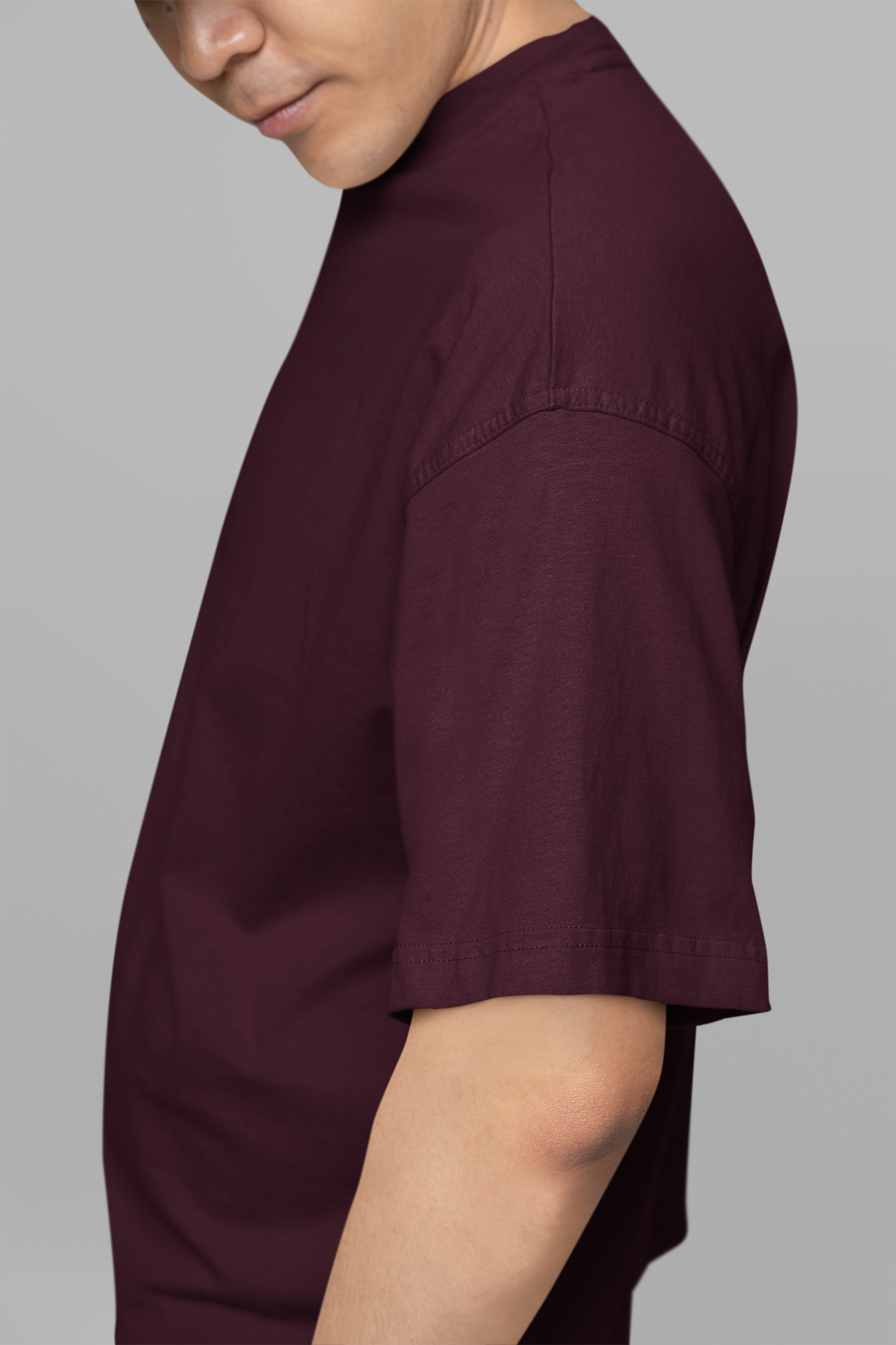 Maroon Oversize T
