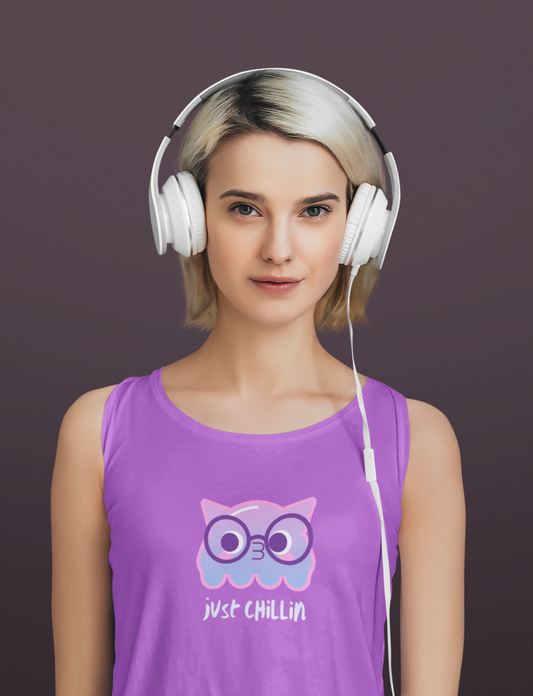 "Just chill" Tank Top Gym Fit