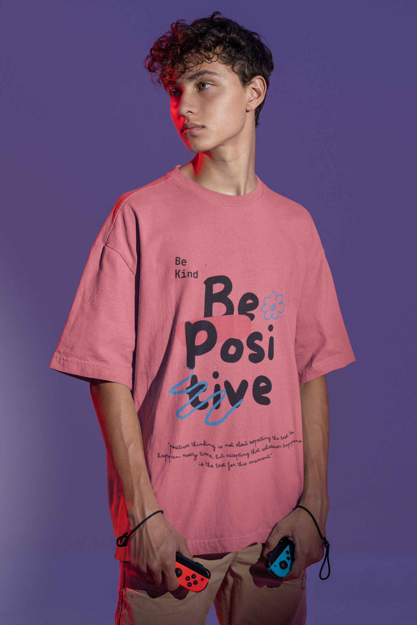 ARD " Be Positive " Oversize T