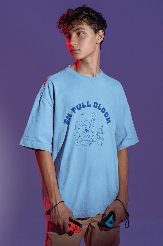 "Full Bloom" Oversize T Gym Fit