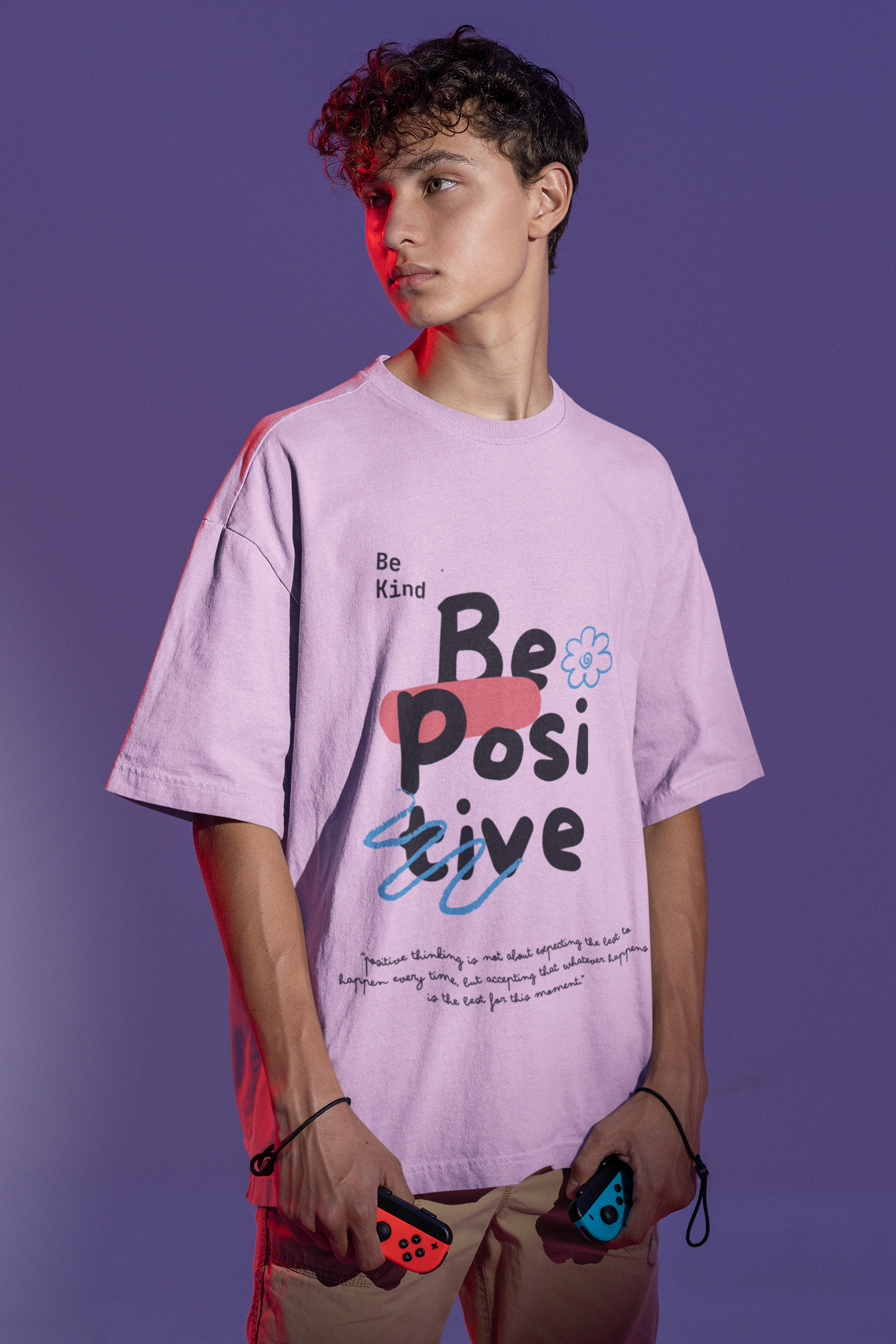 ARD " Be Positive " Oversize T