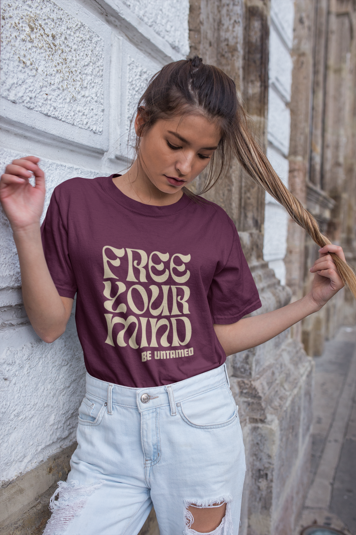 'Untamed' Oversize T