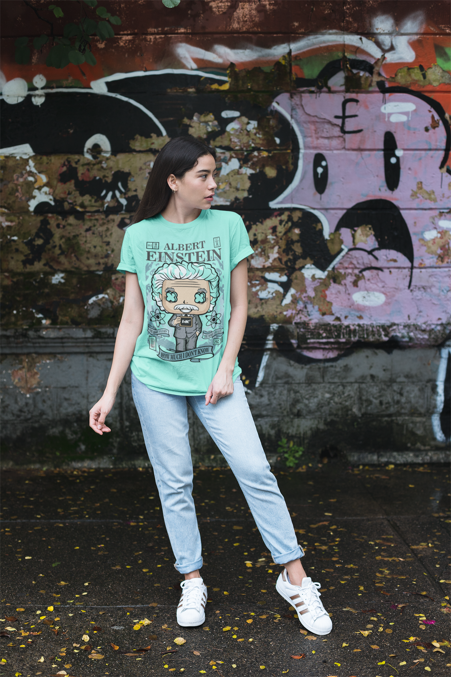 'Einstein' Oversize T