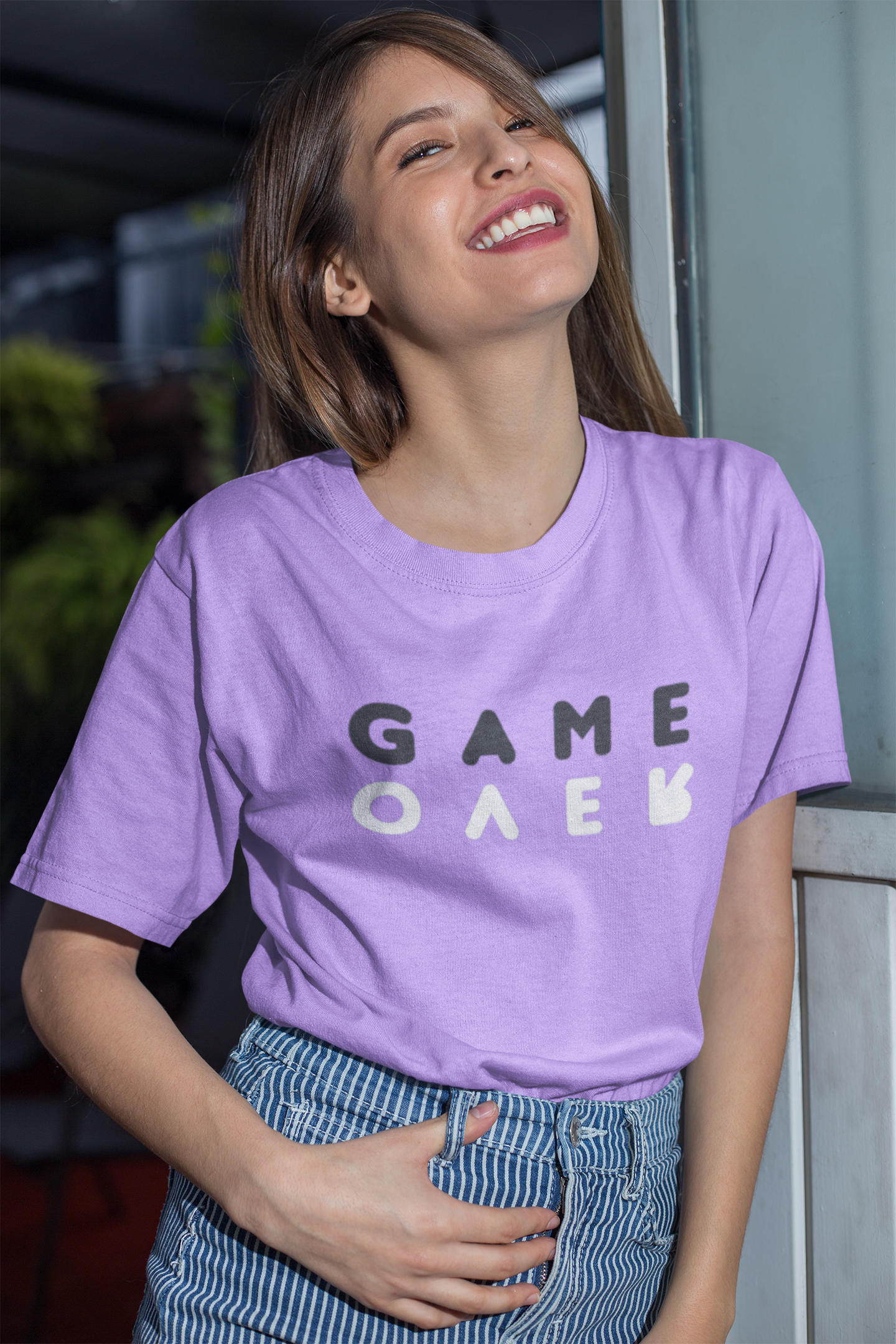 'Game Over' Oversize T