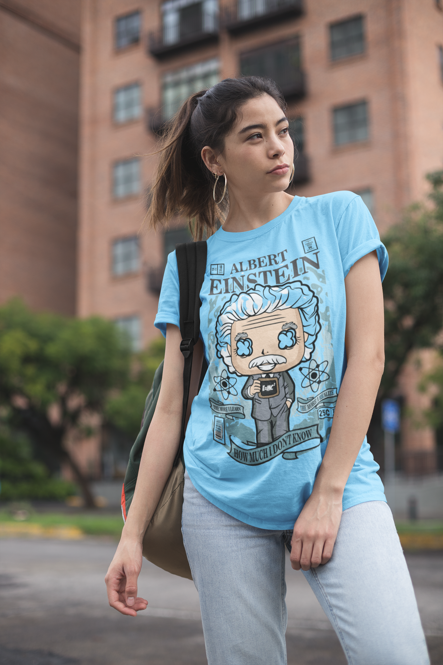 'Einstein' Oversize T